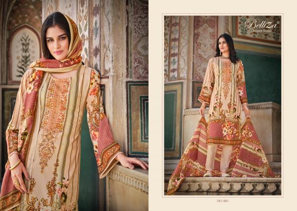 Belliza Ziana Cotton Designer Dress Material Collection